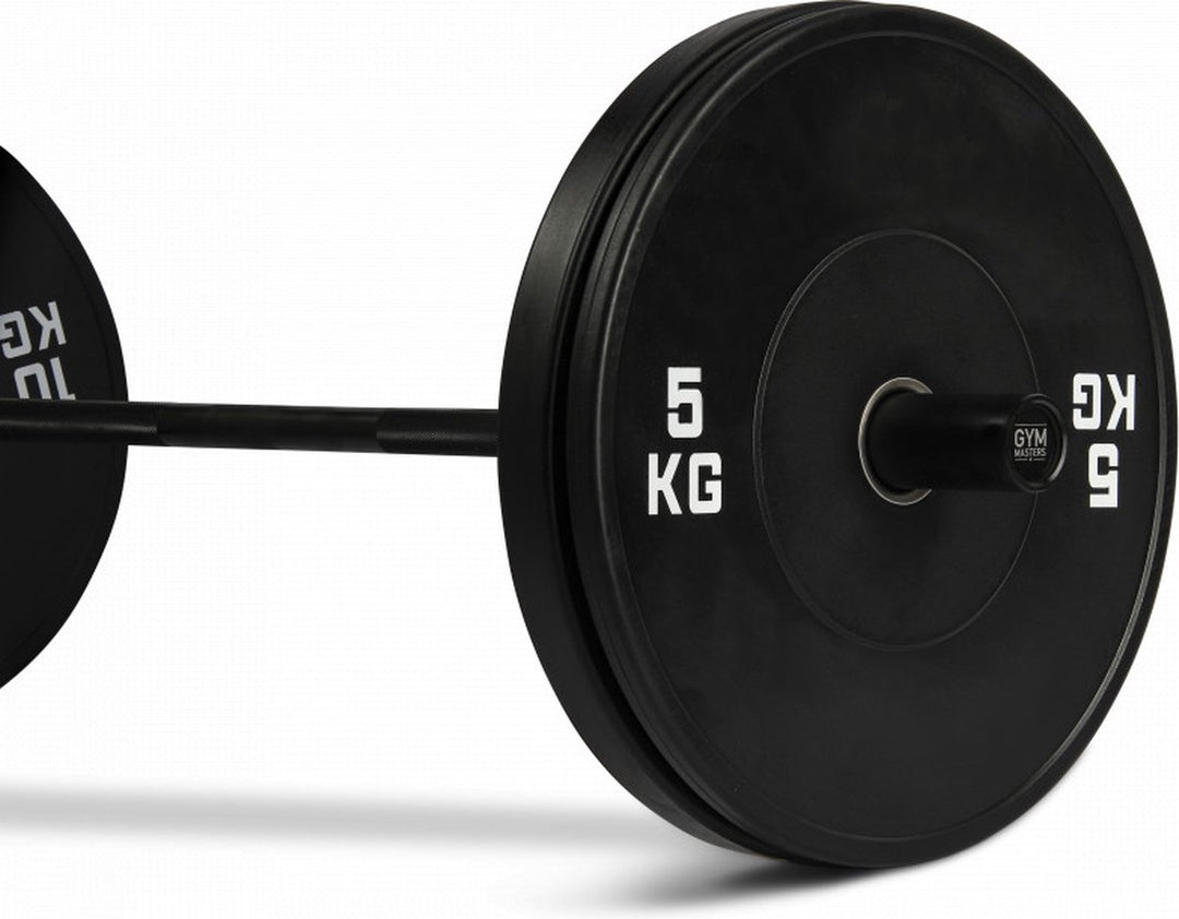 Gym Masters Halterstang Set – 150 cm Barbell + Lockjaw Sluiters (50 mm)
