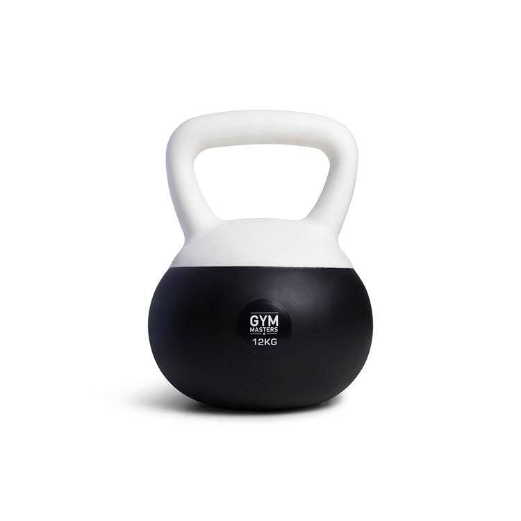 Zachte kettlebell set 3 stuks (10 kg & 12 kg & 14 kg) met 12 kg kettlebell van Gym Masters.