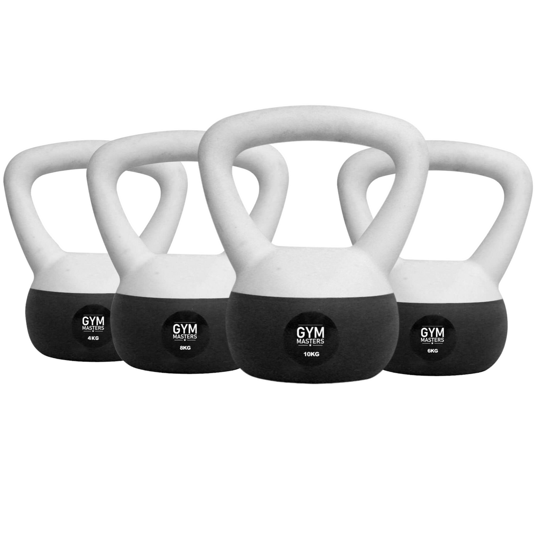 Zachte kettlebell set (4 stuks)