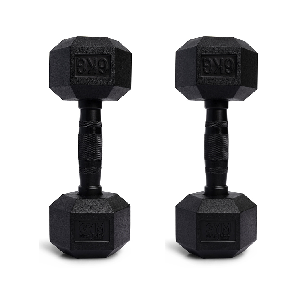 Hexa dumbbells 6 kg (2 stuks)