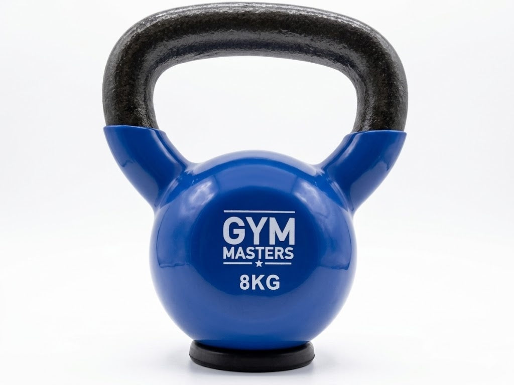 Gym Masters Kettlebell voordeelset 4–8–12-16 KG - Vinyl (4 stuks)