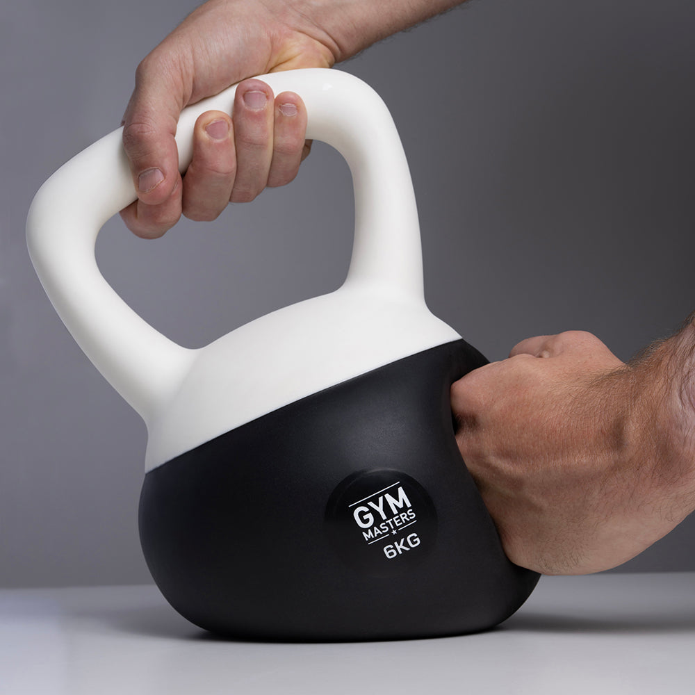 Zachte kettlebell set (4 stuks - 4, 8, 12 & 16 kg)