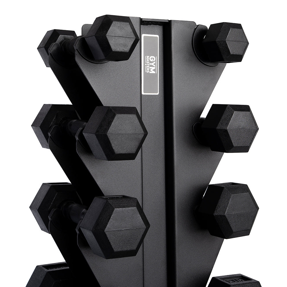 Set avantage Hexa Haltères 1-2-3-4-5 kg + Support haltères – 10 haltères