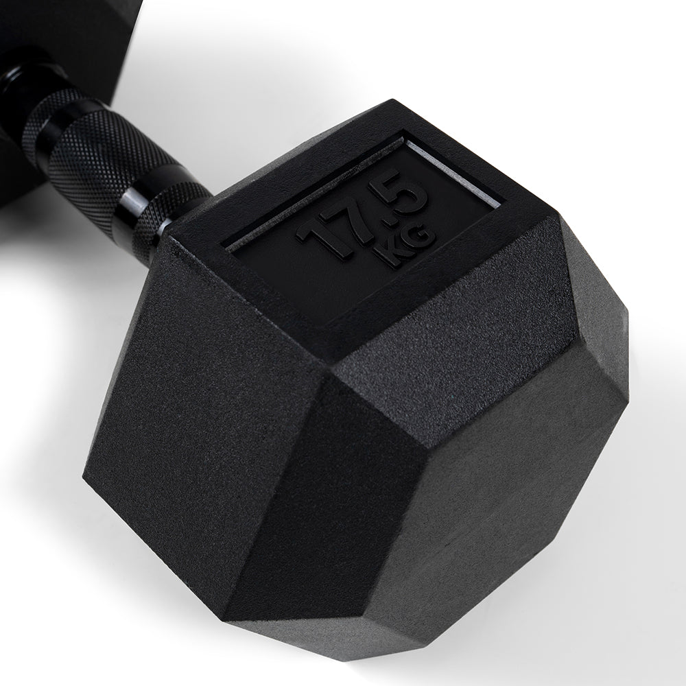 Hexa dumbbells 17,5 kg (1 stuk)