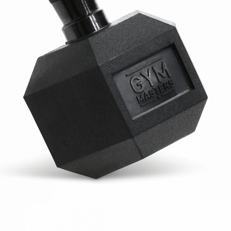  Set (2 stuks) Hexagon Dumbbells / hexa dumbbells 10 kg Zwart