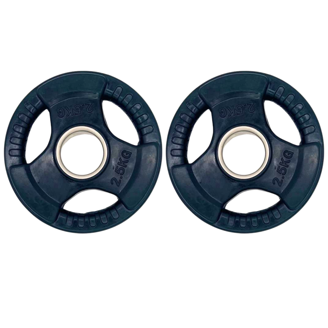Gym Masters Bumper Plate Set 75kg – 2,5 / 5 / 10 / 20 kg (Per Paar)