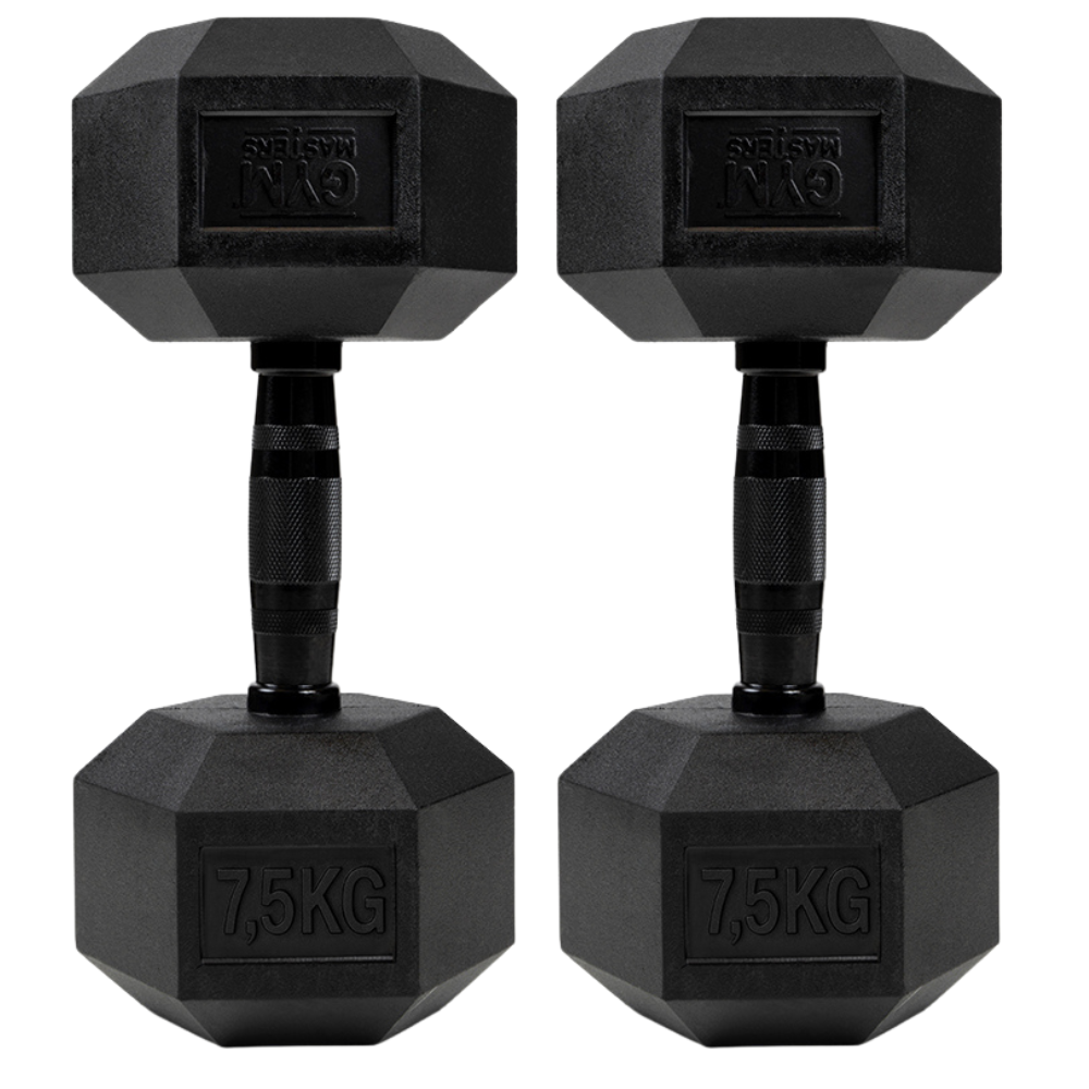 Hexa dumbbells 7,5 kg (2 stuks)