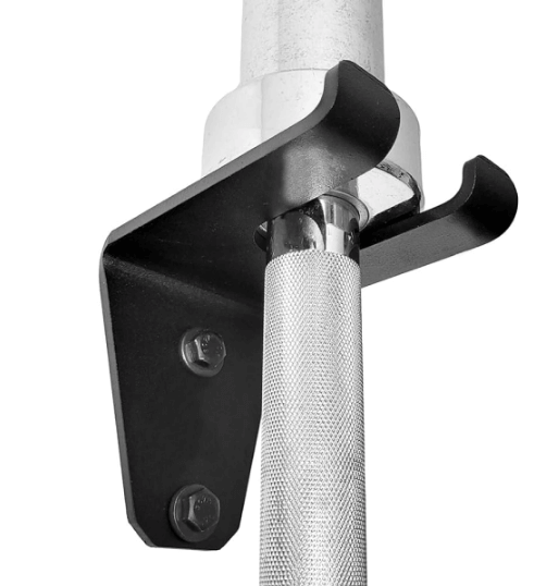 2 stuks | Single Barbell holder (Wall mounted) Barbell houder / halterstang houder / 50 mm (2 pcs)