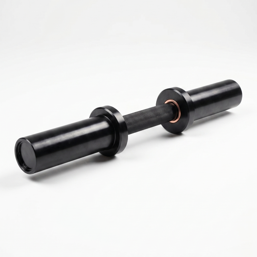 Olympische Dumbbell stang (50 mm) (1 stuk) - Inclusief clips