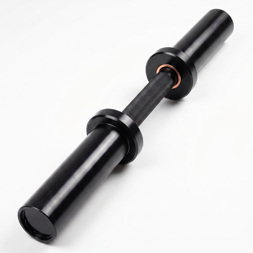 Olympische Dumbbell stang (50 mm) (1 stuk) - Inclusief clips